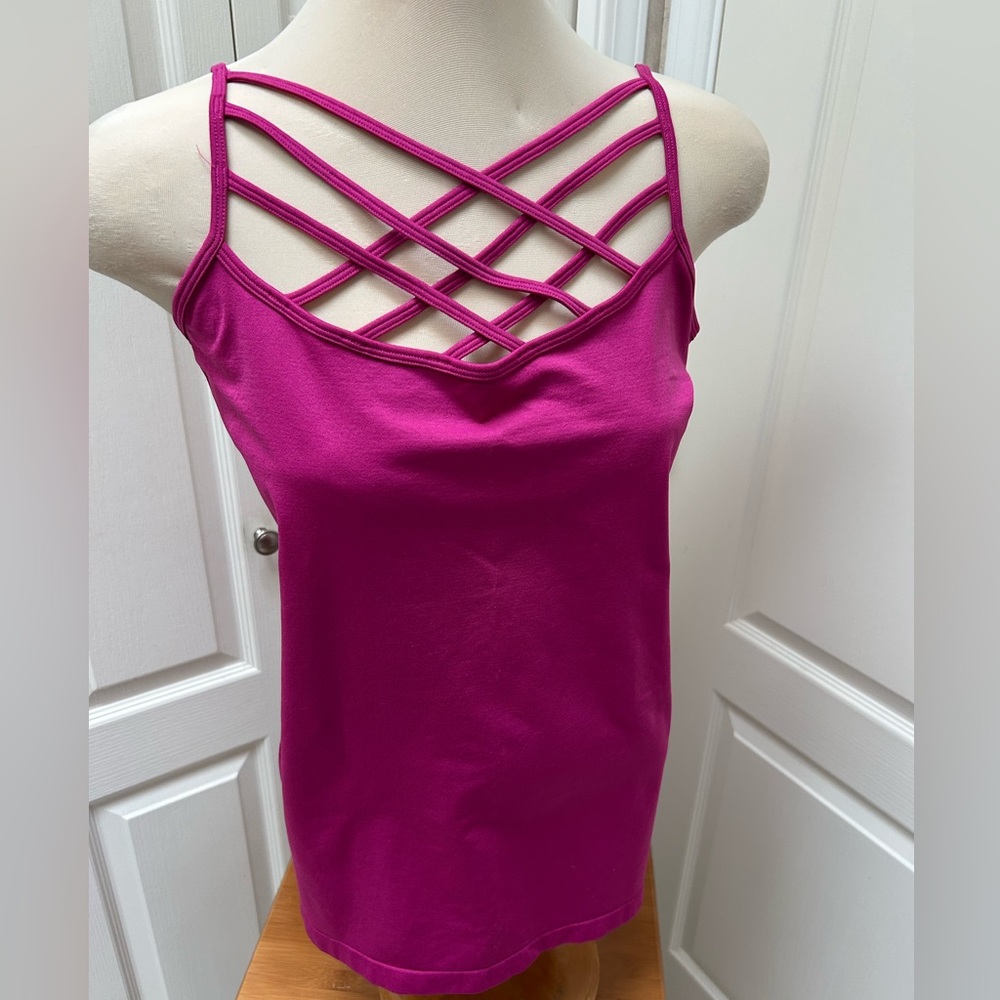 Zenana Outfitters Vibrant Pink Tank NWOT